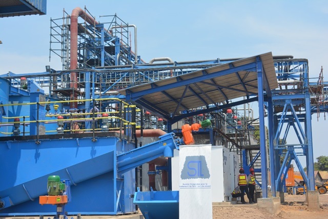 La nouvelle usine hydrométallurgique de la STL